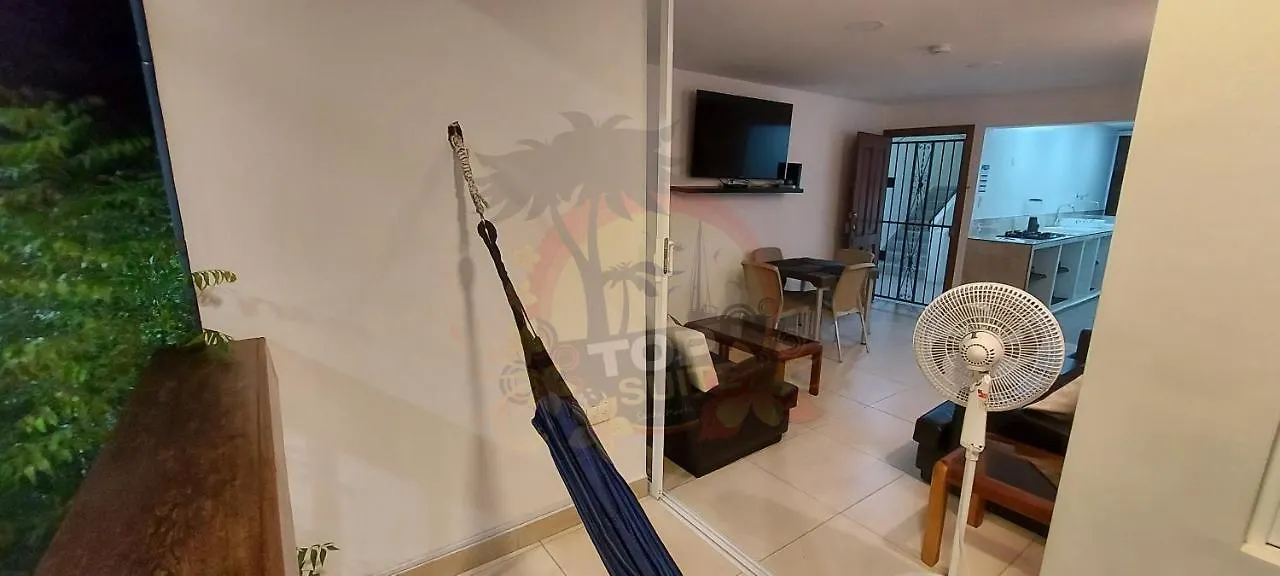 Apartamento TOP SUITE Lugar encantador con parqueadero, internet 200Mgz Santa Marta